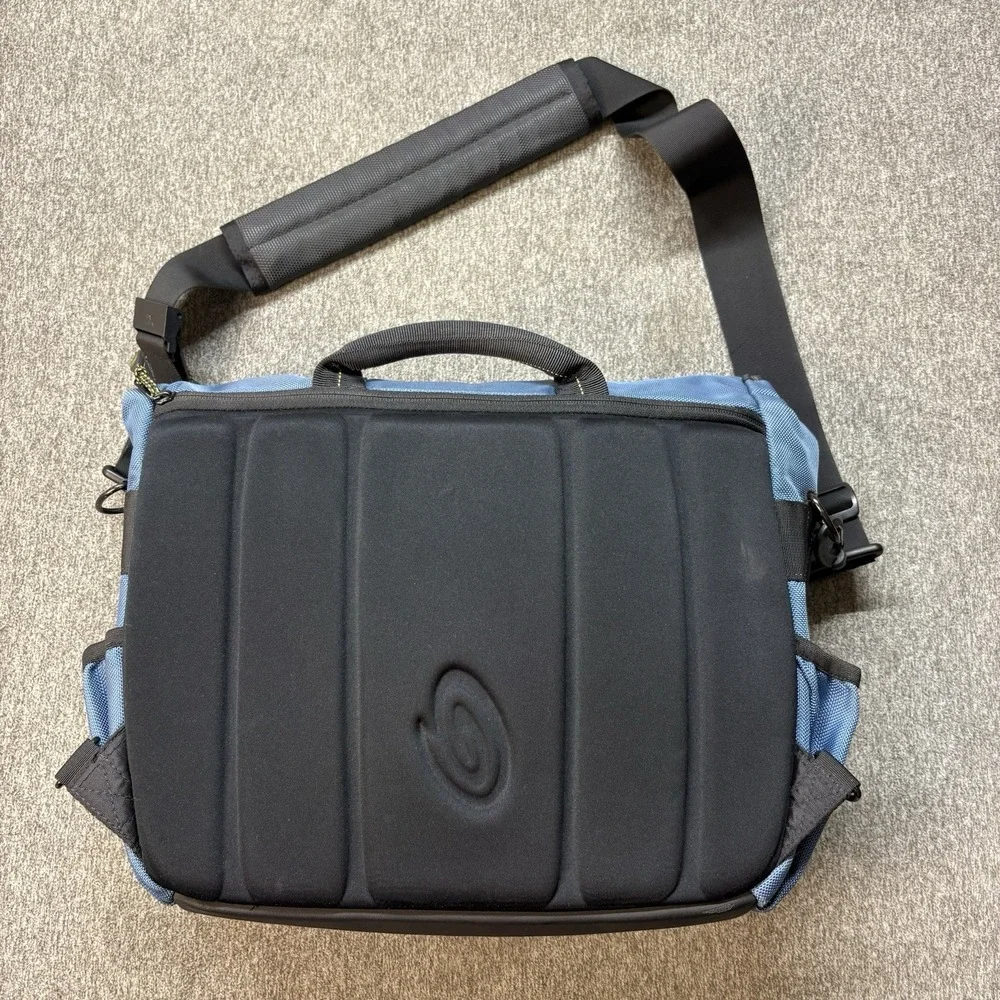 Timbuk2 Classic Messenger Bag Medium Blue Laptop Case Commuter Crossbody